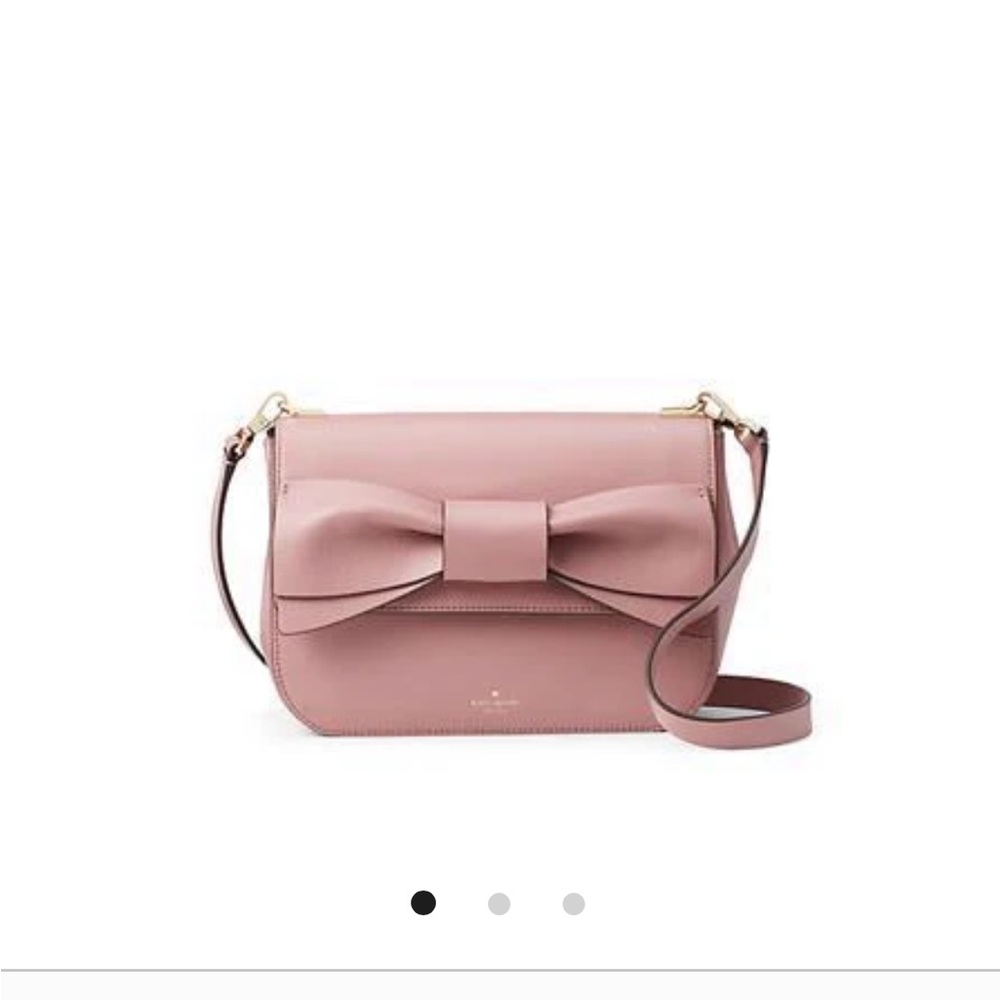 NWOT Kate Spade Pink Bow Crossbody Bag